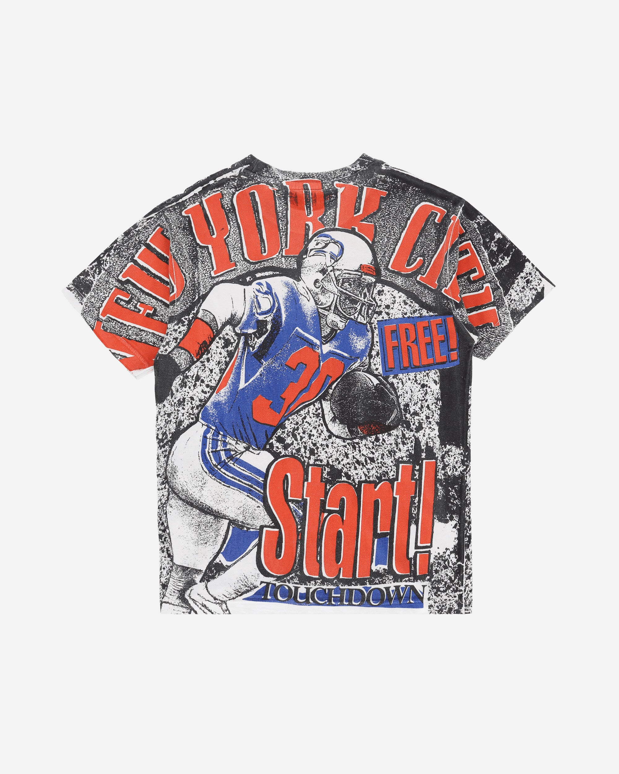 Pezze Vintage Men's American Football Print T-Shirt Multicolor, view 2