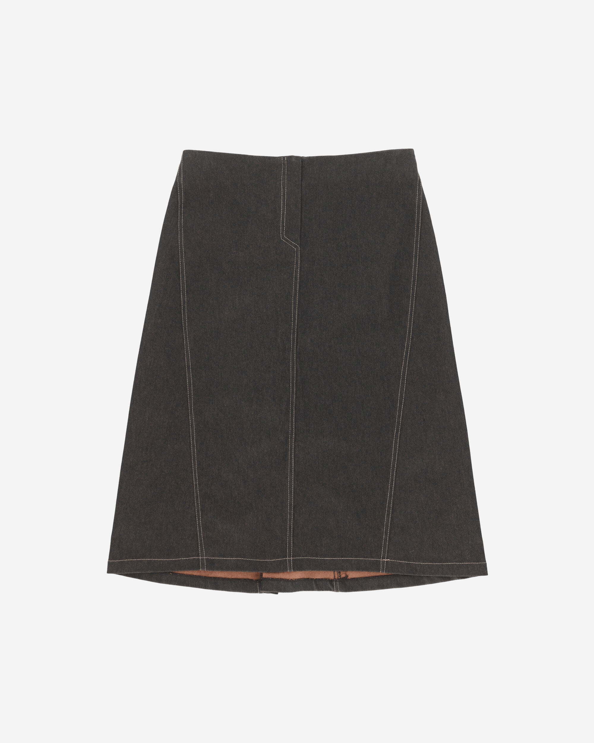 Pezze Vintage Women's Denim Skirt Black