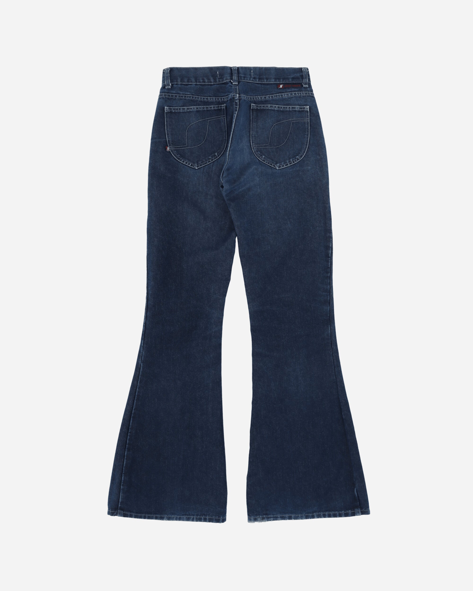 Pezze Vintage Women's Bootcut Jeans Black, view 2