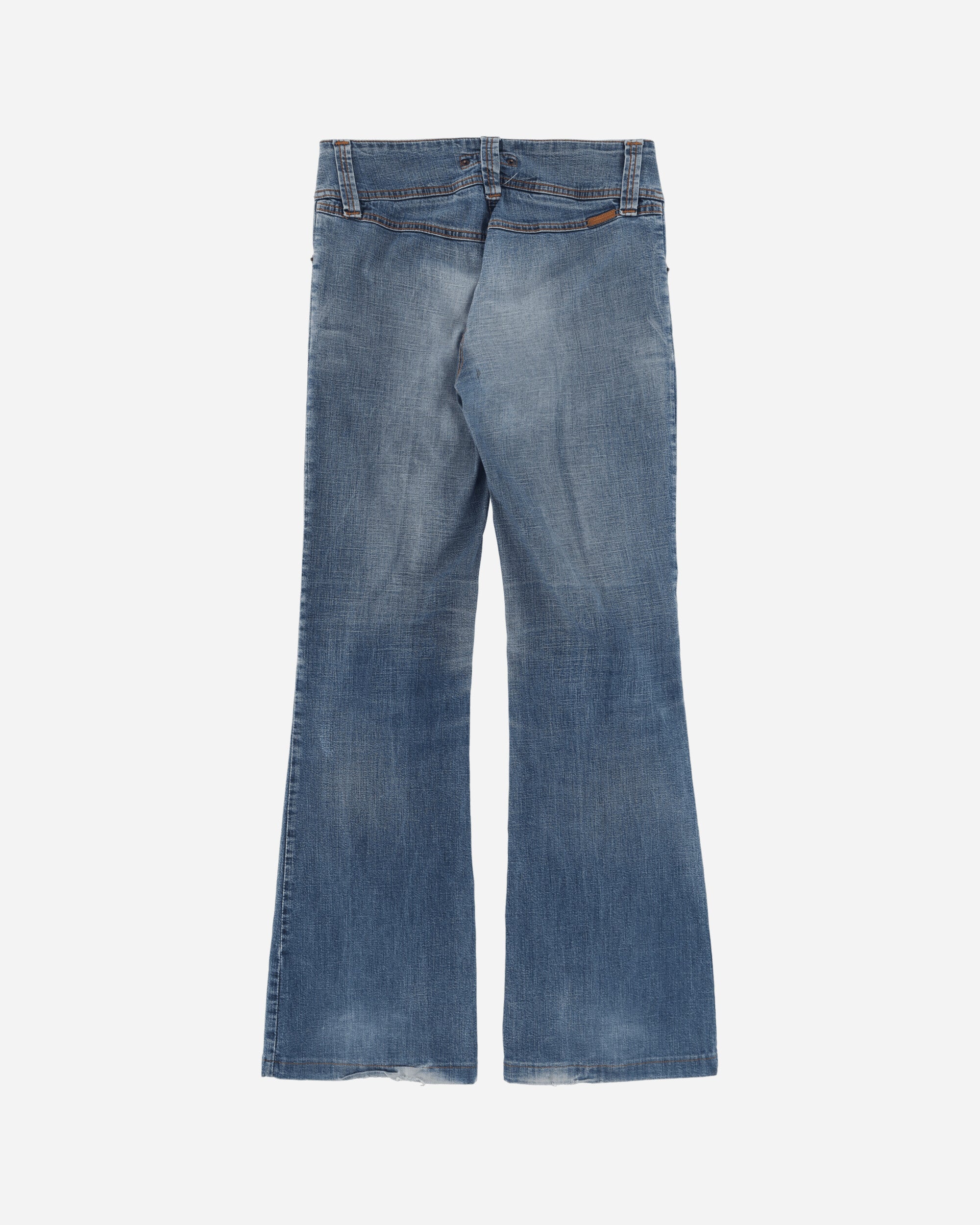 Pezze Vintage Women's Low Waist Jeans Blue, view 2