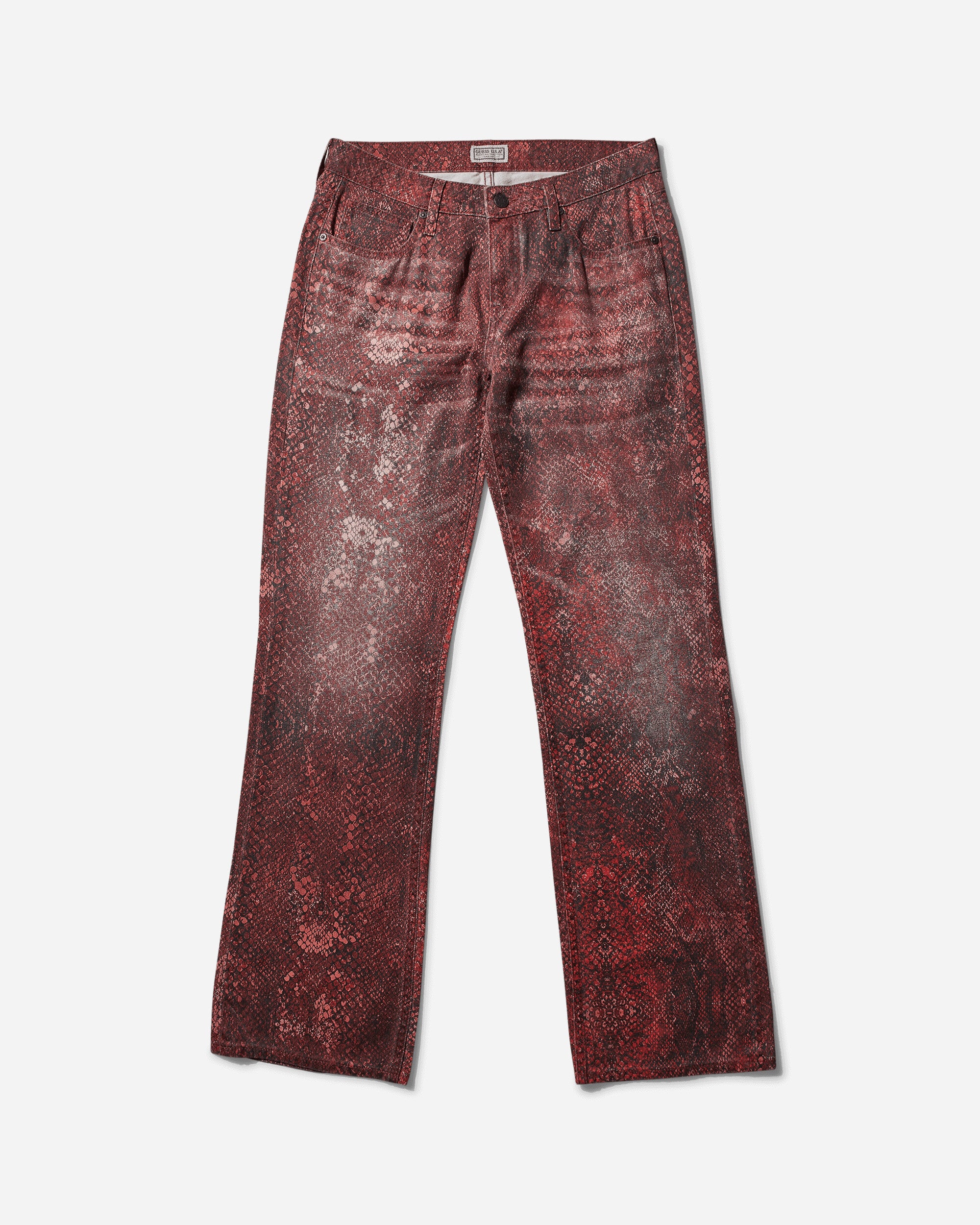 Guess USA Women's Printed Straight Pants Petite
