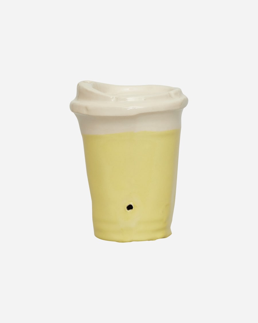 Big Bell Ceramics Cup Pipe Yellow, view 5