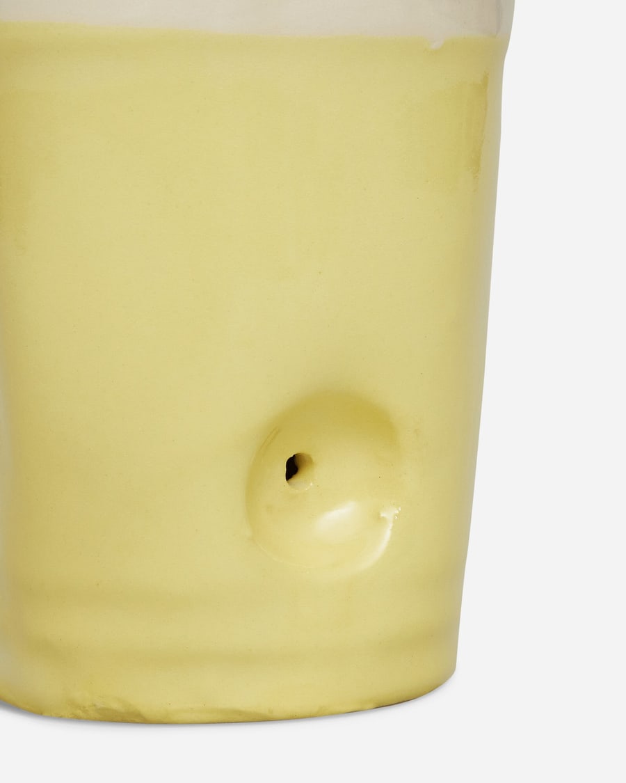 Big Bell Ceramics Cup Pipe Yellow, view 7