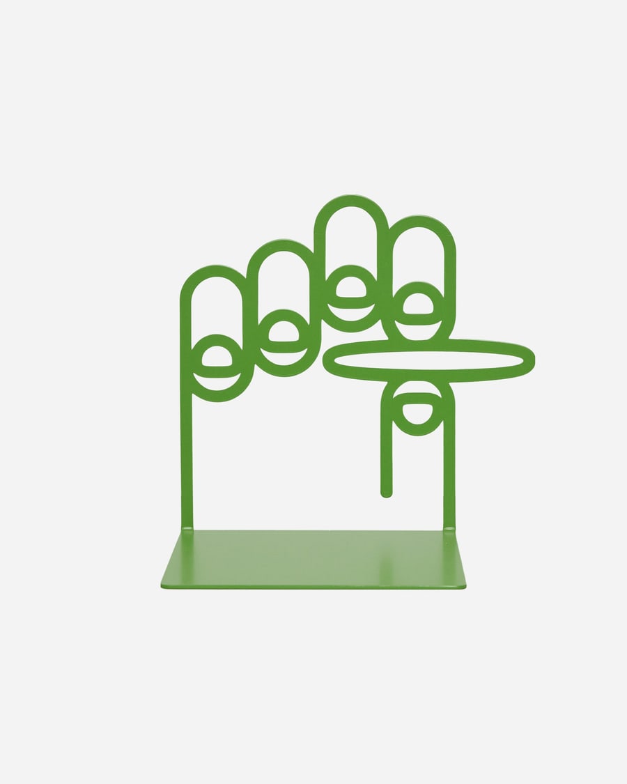 Mister Green Trifecta Bookends Green, view 4