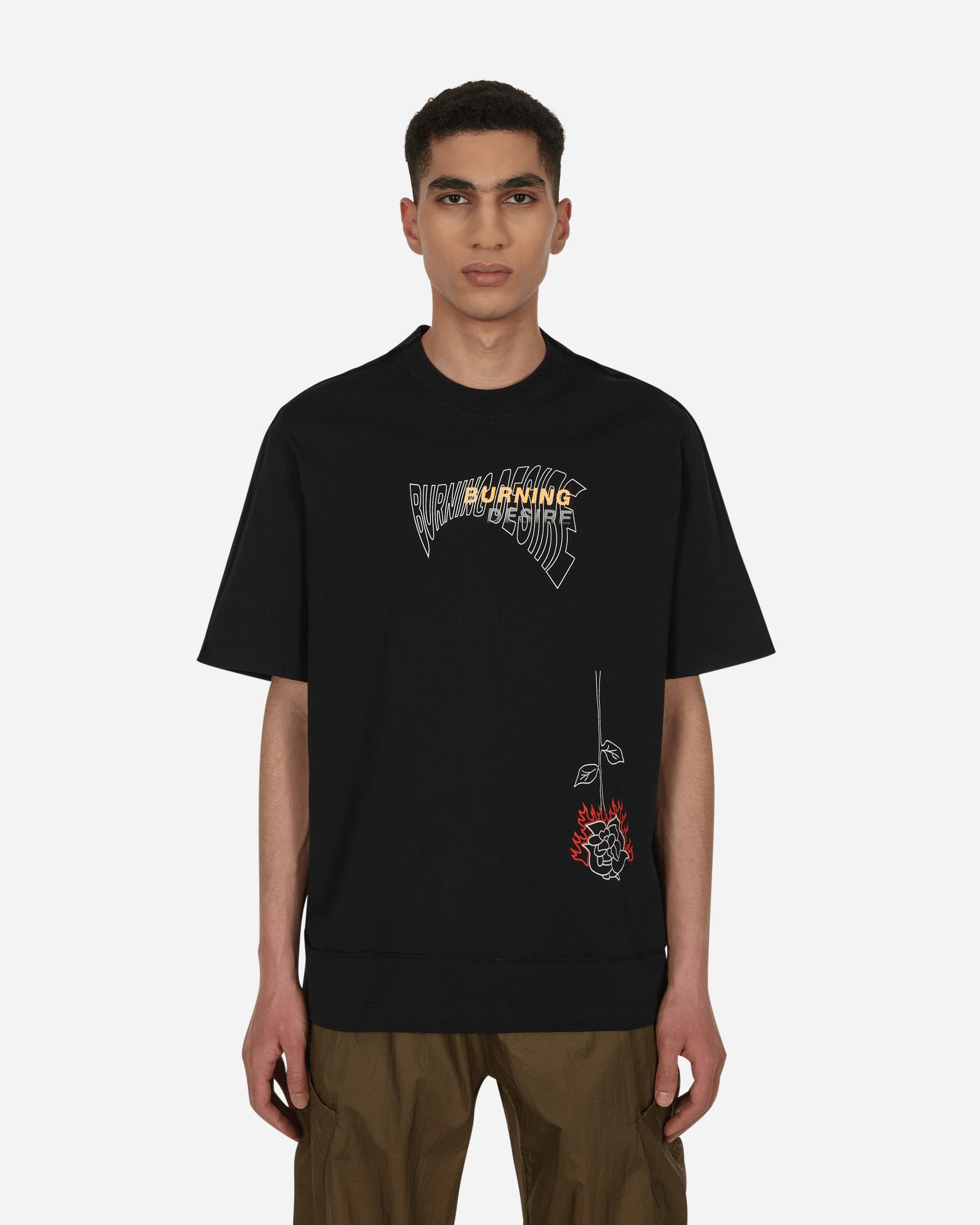 JORDANLUCA Slam Jam Renton T-Shirt Black