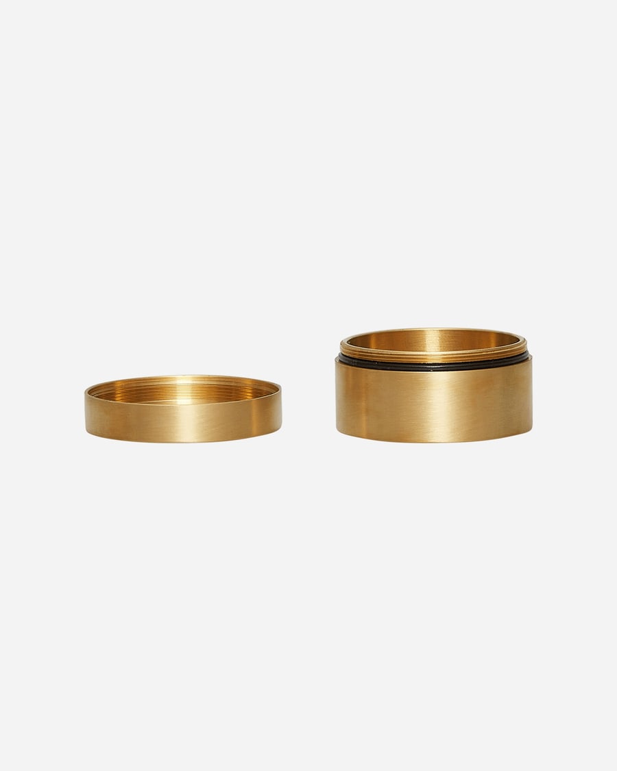 Mister Green Peace Logo Container Brass, view 3