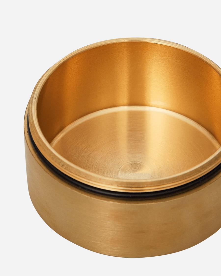 Mister Green Peace Logo Container Brass, view 5