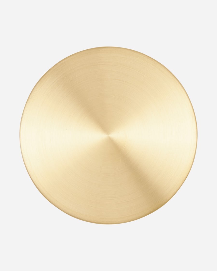 Mister Green Circle Tray Brass, view 4
