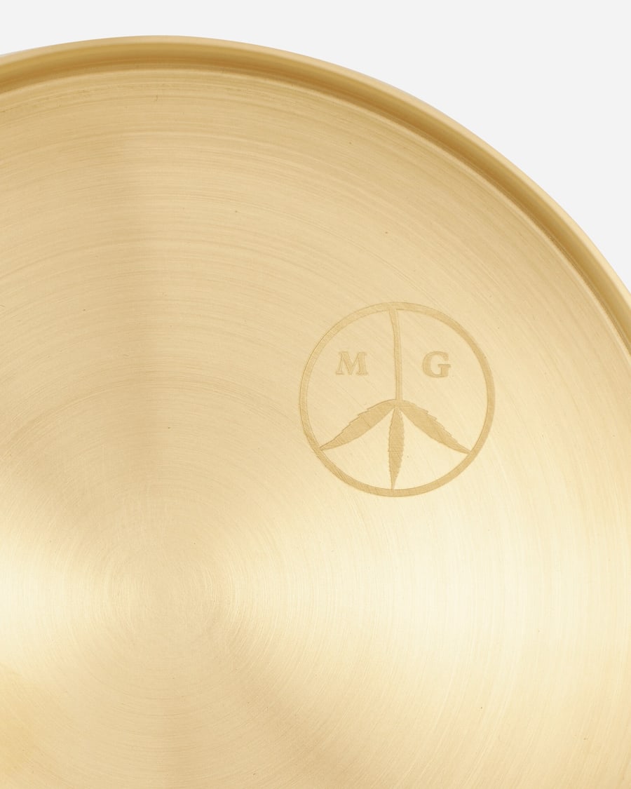 Mister Green Circle Tray Brass, view 5