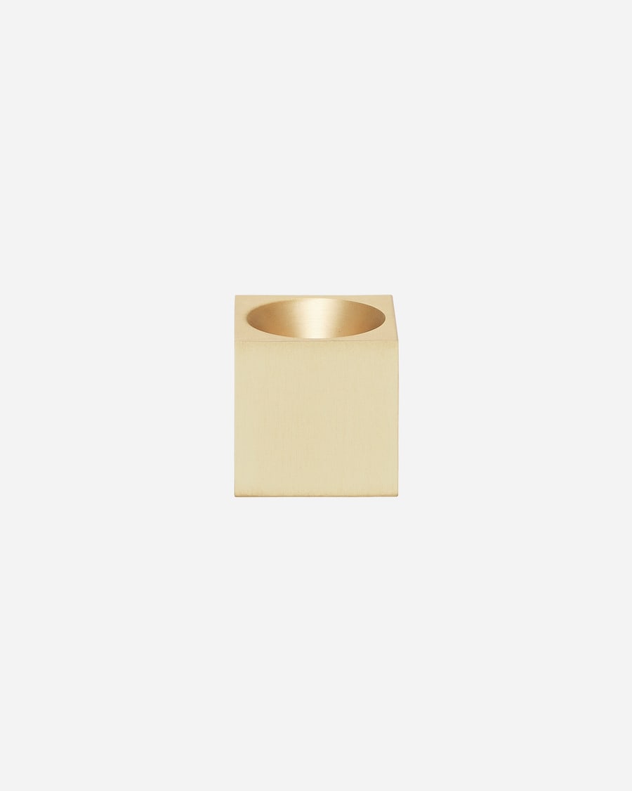 Mister Green Cube Burner Brass, view 3