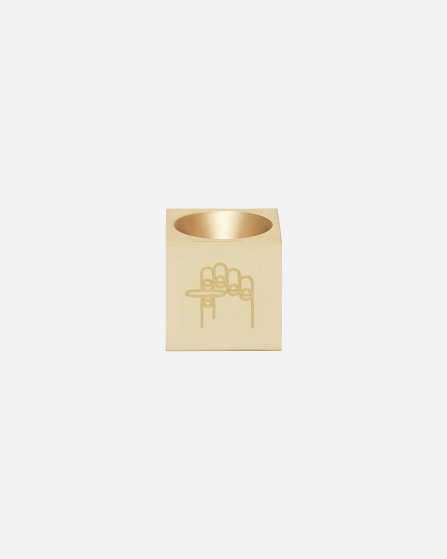 Mister Green Cube Burner Brass, view 4