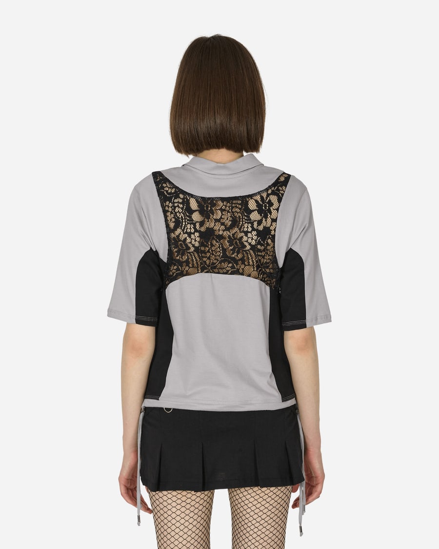 Toile Studios Plug Lace Polo Grey, view 3