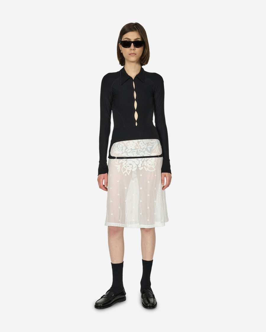 Toile Studios Backless Jersey Shirt Black, view 4