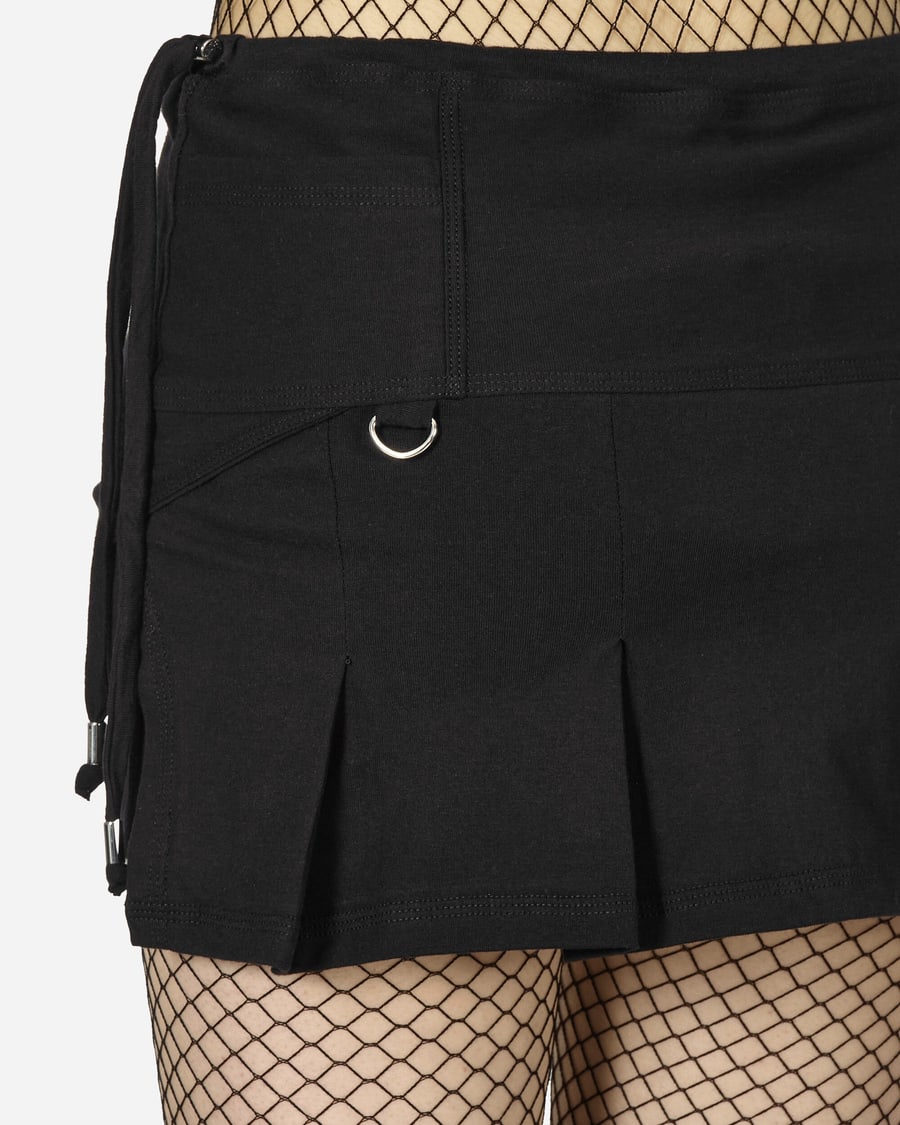 Toile Studios Byte Cargo Mini Skirt Black, view 5