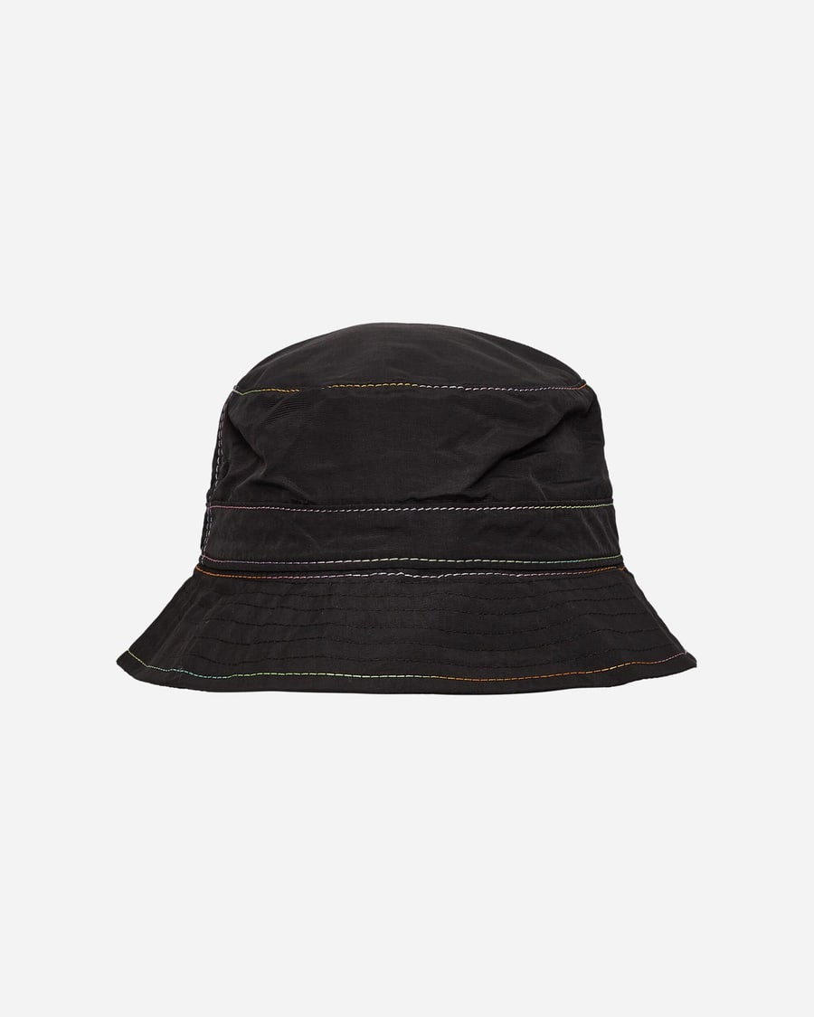 4 Worth Doing Gradient Stitch Bucket Hat Black, view 4
