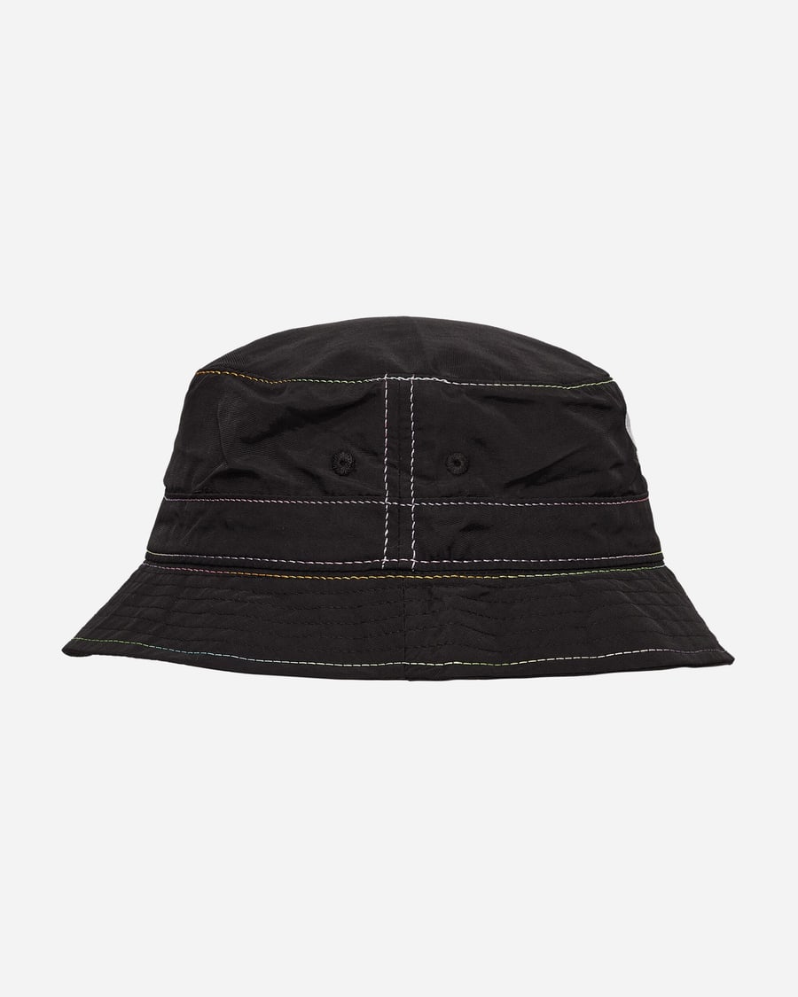 4 Worth Doing Gradient Stitch Bucket Hat Black, view 5