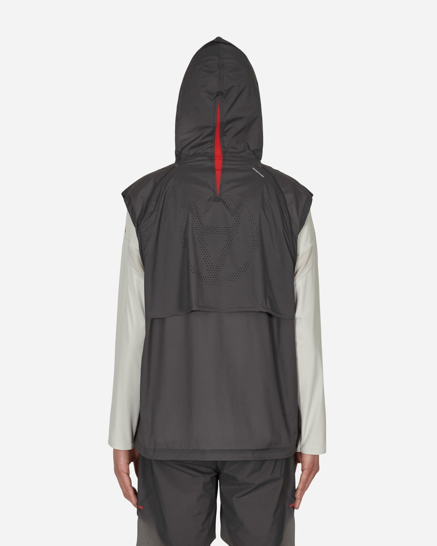 Slam Jam FILA Redefined Transformable Windbreaker Grey, view 5