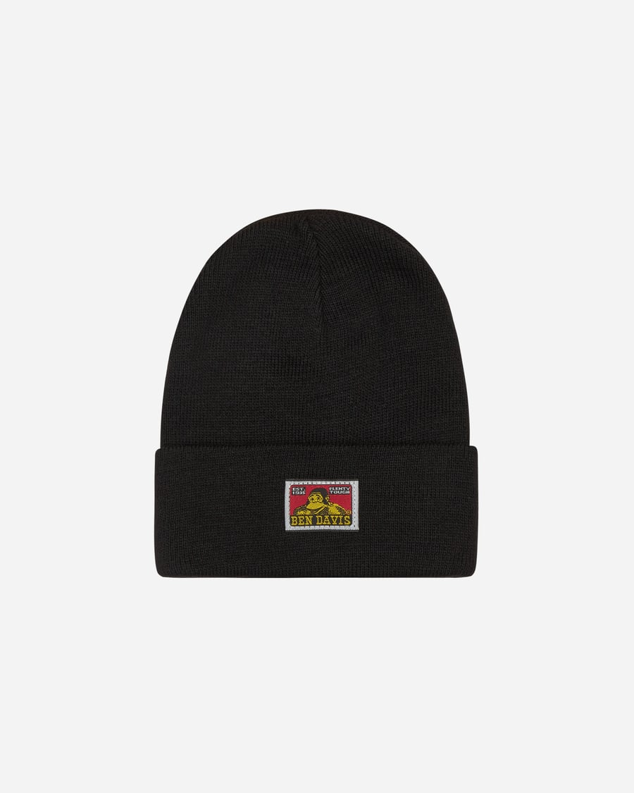 Ben Davis Logo Beanie Black, view 2