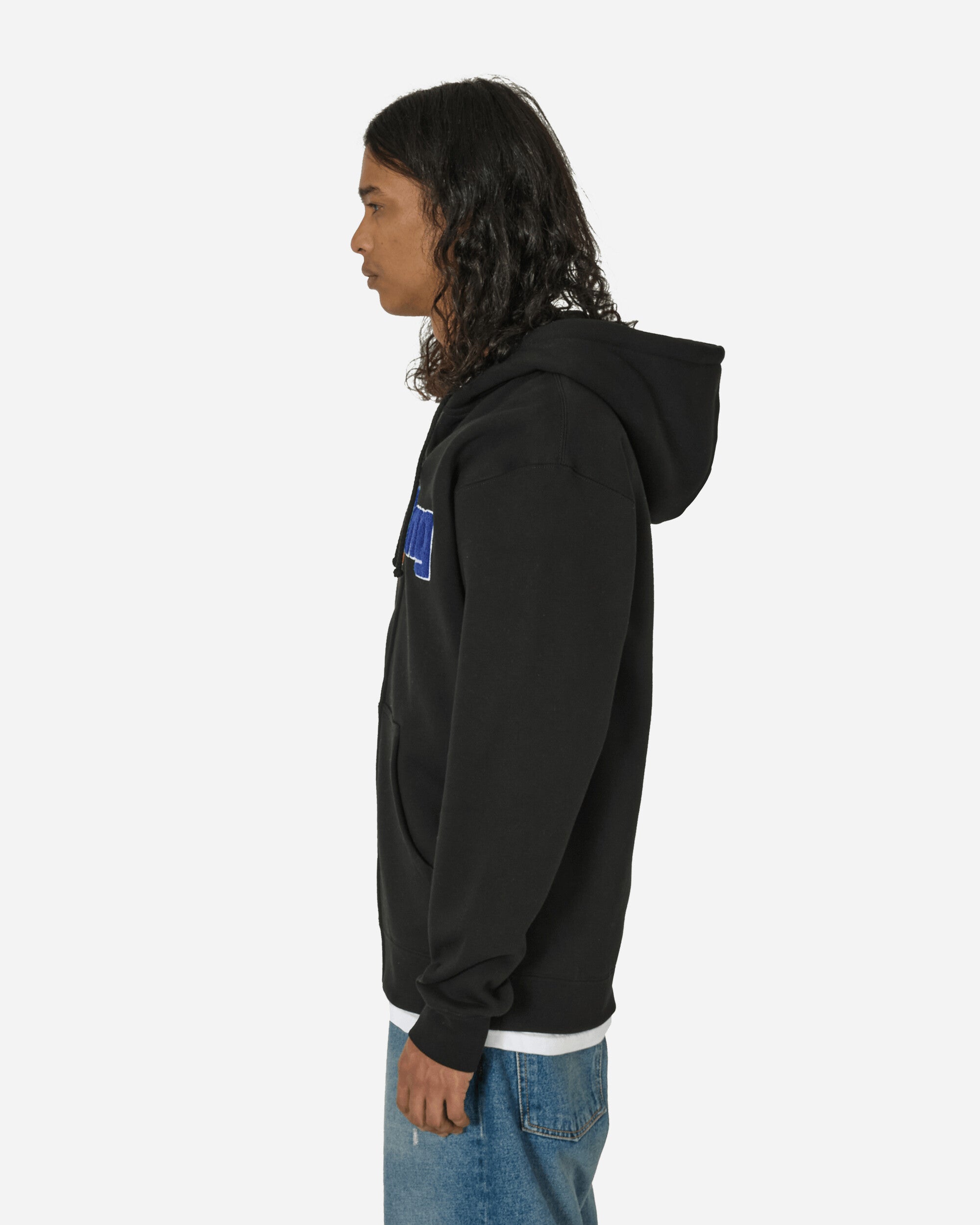 aNYthing Speedball Logo Zip-Up Hoodie Black, view 2