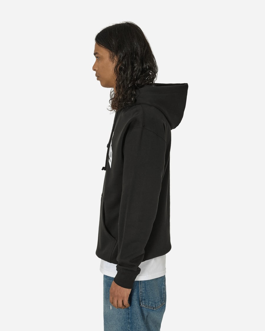 aNYthing Curved Logo Hoodie Black, view 2