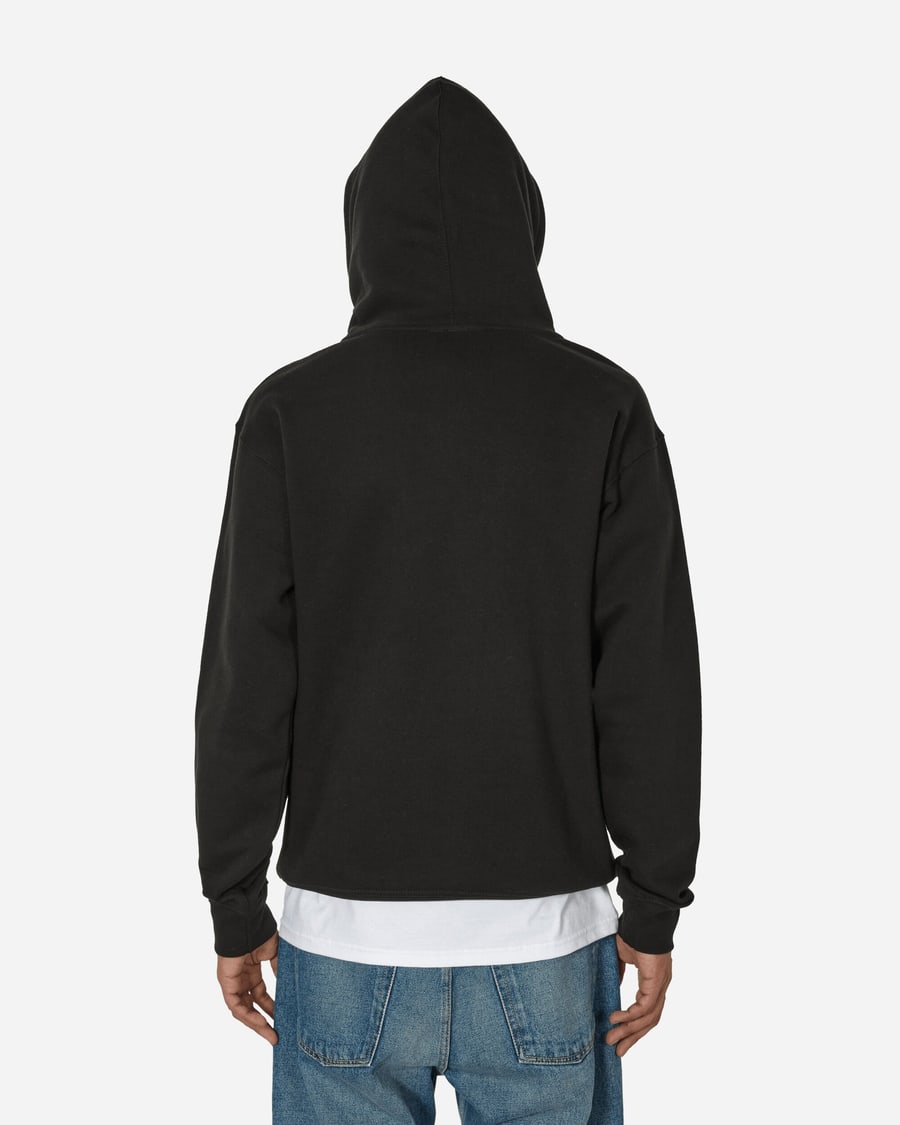 aNYthing Curved Logo Hoodie Black, view 3