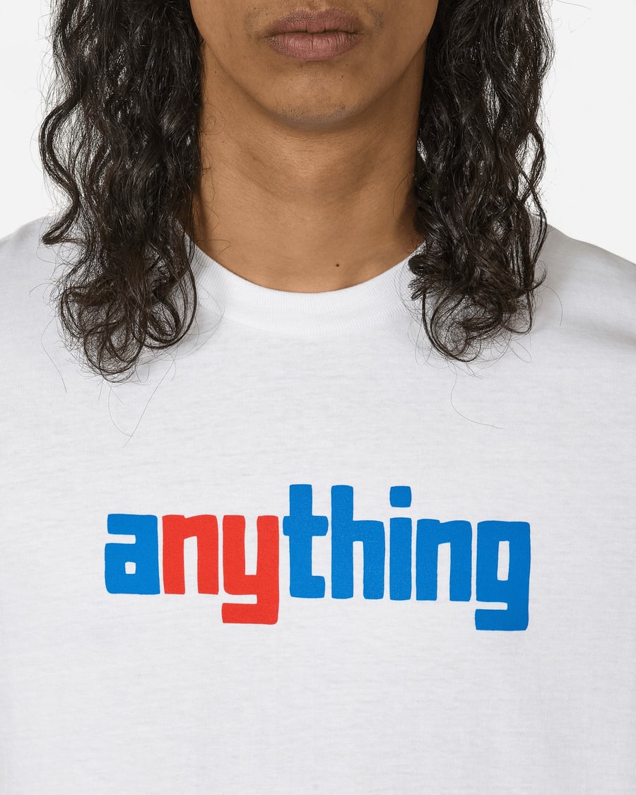 aNYthing Speedball Logo T-Shirt White, view 5