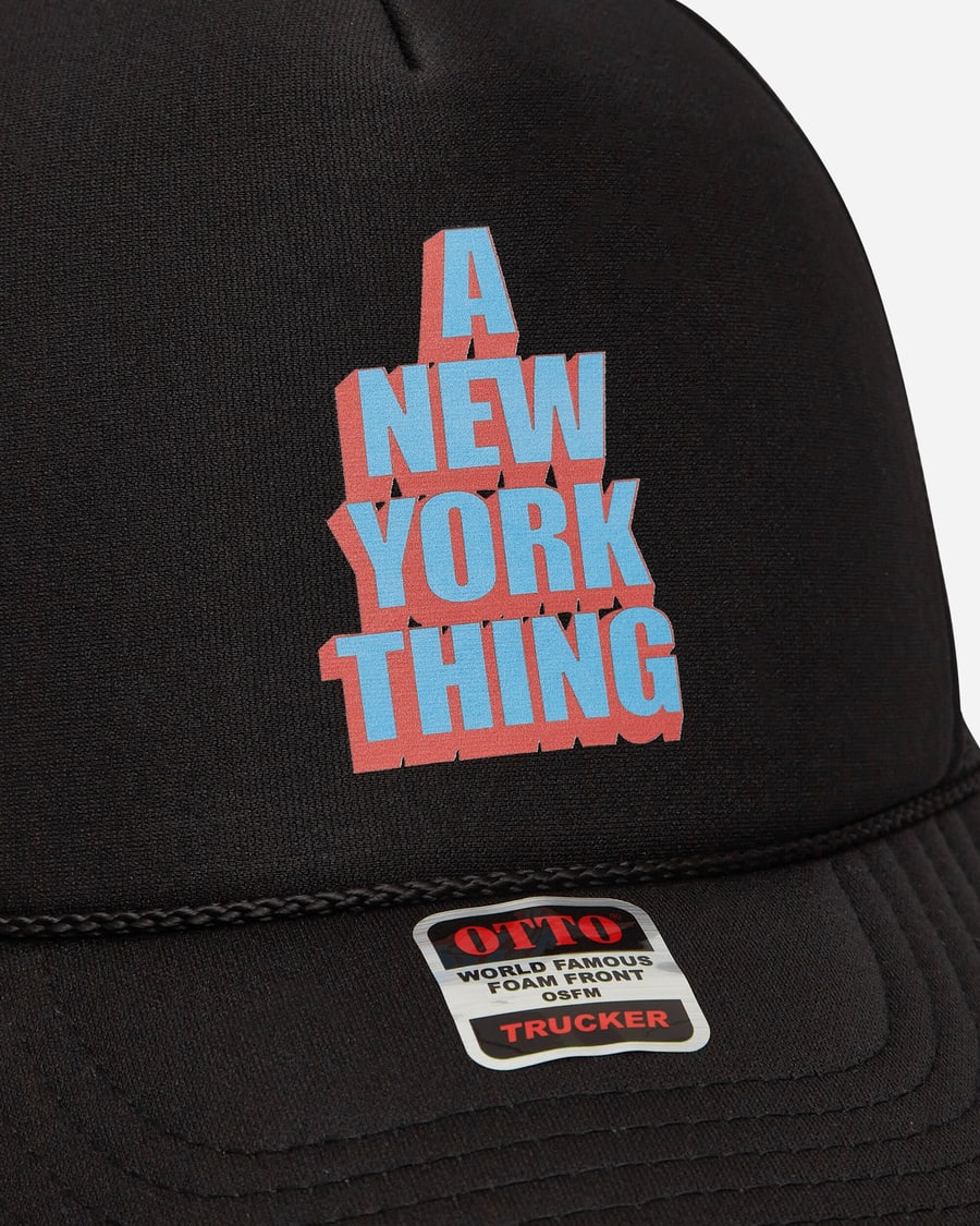aNYthing Stacked Trucker Hat Black, view 6