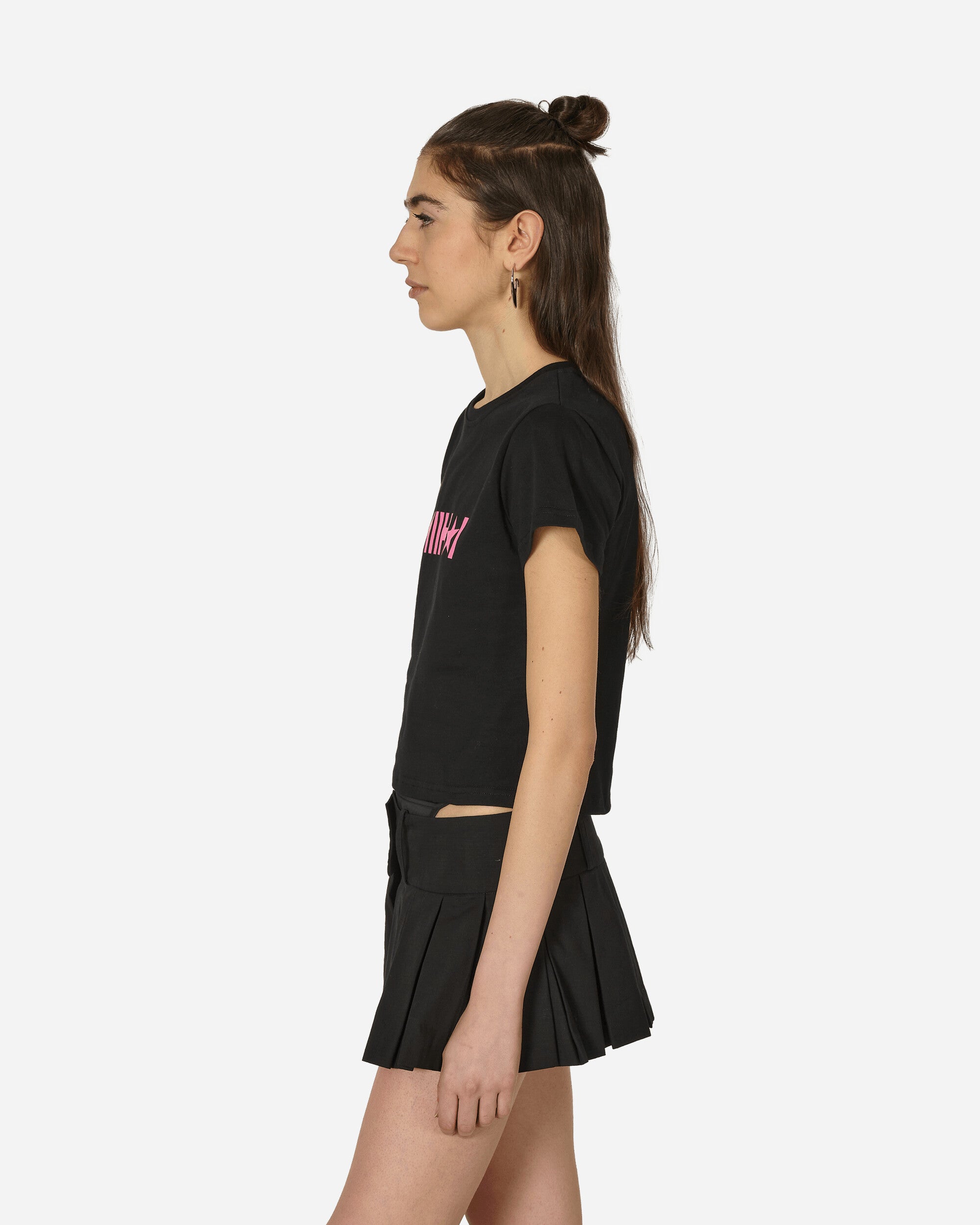 Nii Hai High Star Baby Tee Black, view 2