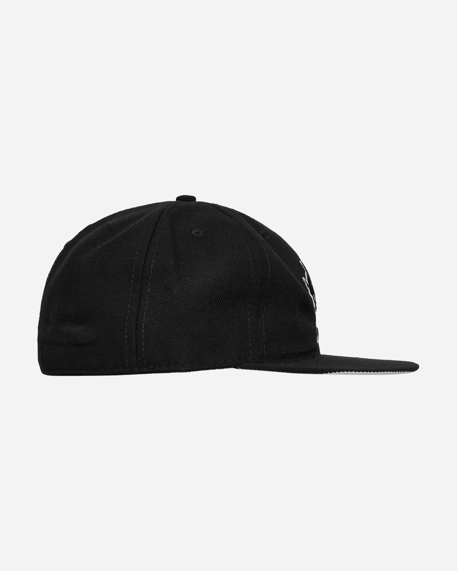 Stray Rats Rat Logo Fitted Hat Black, view 5