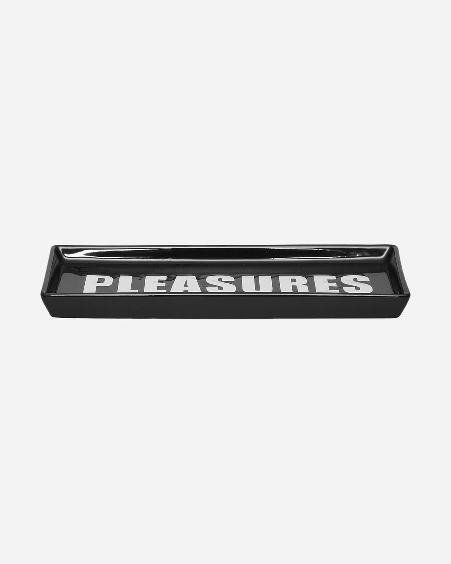 Pleasures Logo Ceramic Tray Black