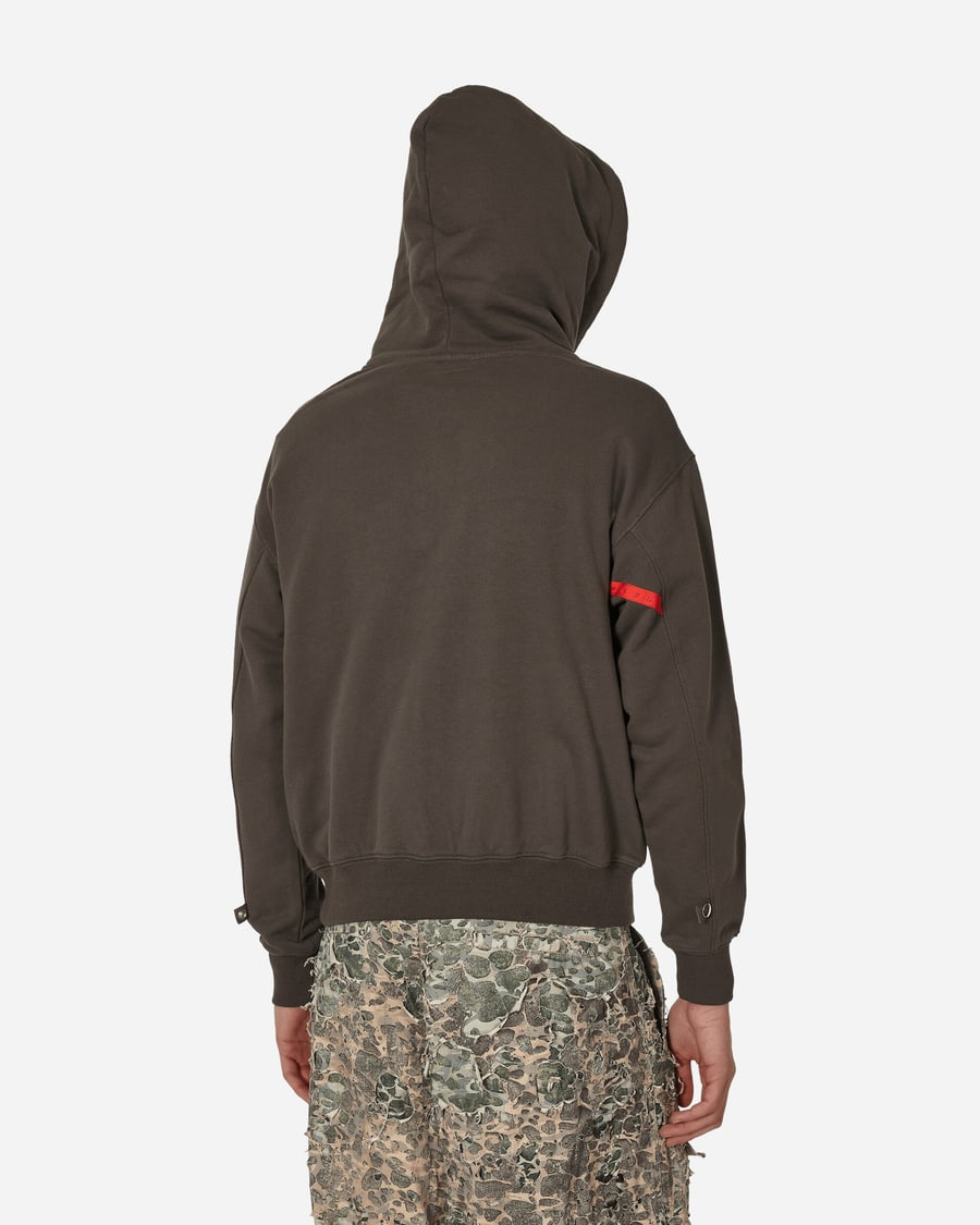 Phingerin P-Zip Hoodie Charcoal, view 3