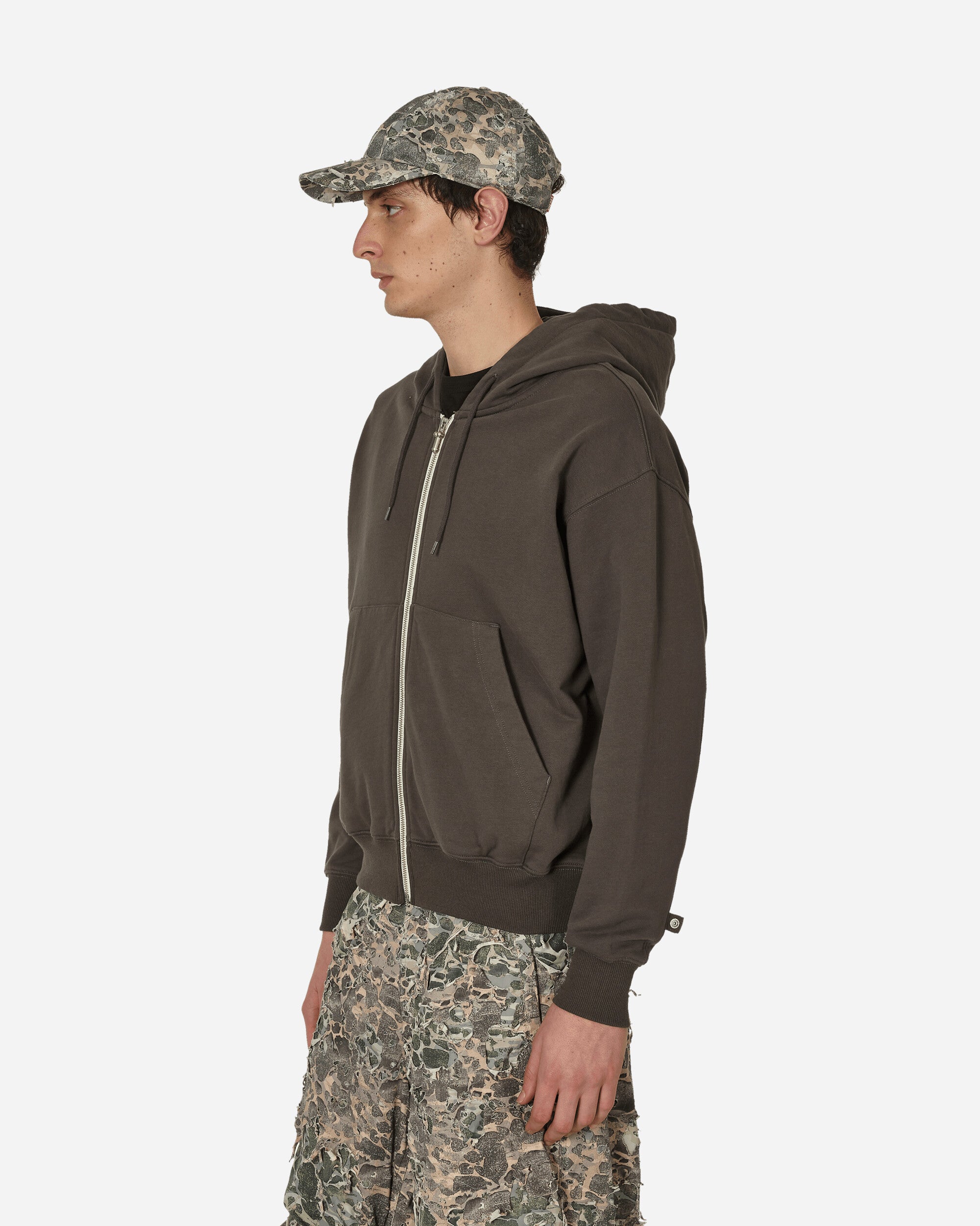 Phingerin P-Zip Hoodie Charcoal, view 2