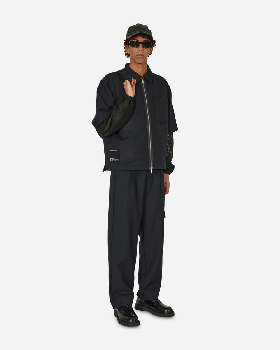 Haydenshapes Merino Piston Pleated Patch Cargo Pants Black, view 4