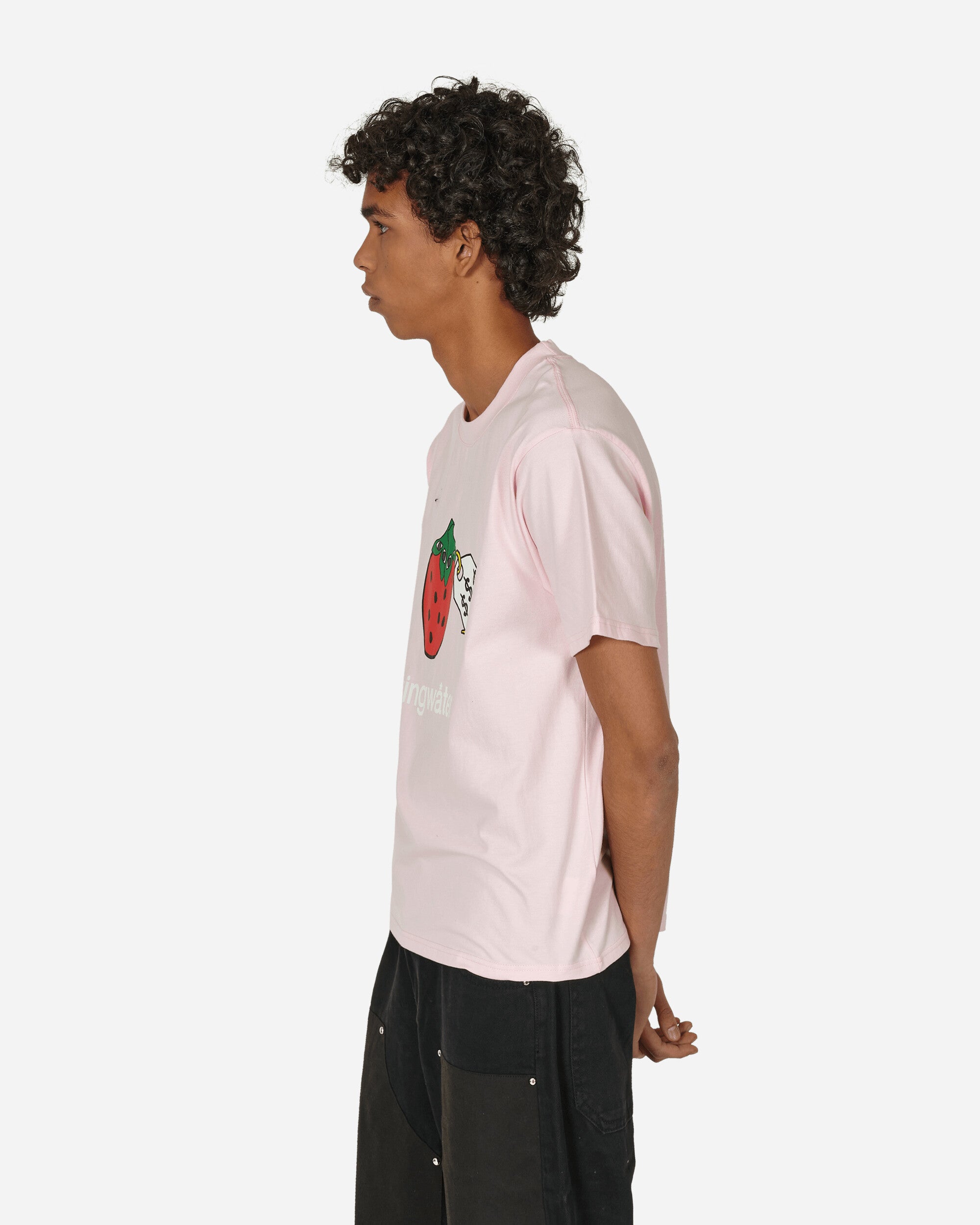 Stingwater Very Speshal Organic Strawberry T-Shirt Pink, view 2