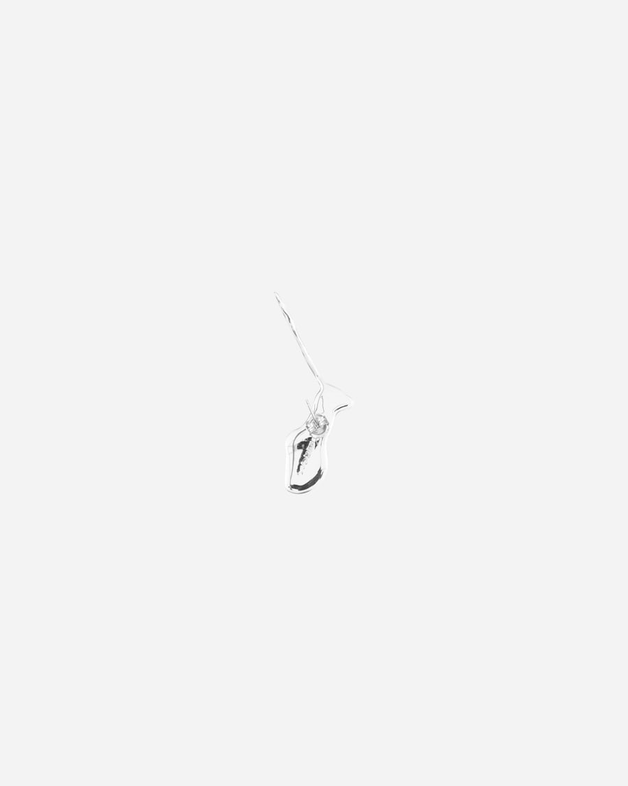 Octi Puddle Earring Silver, view 3
