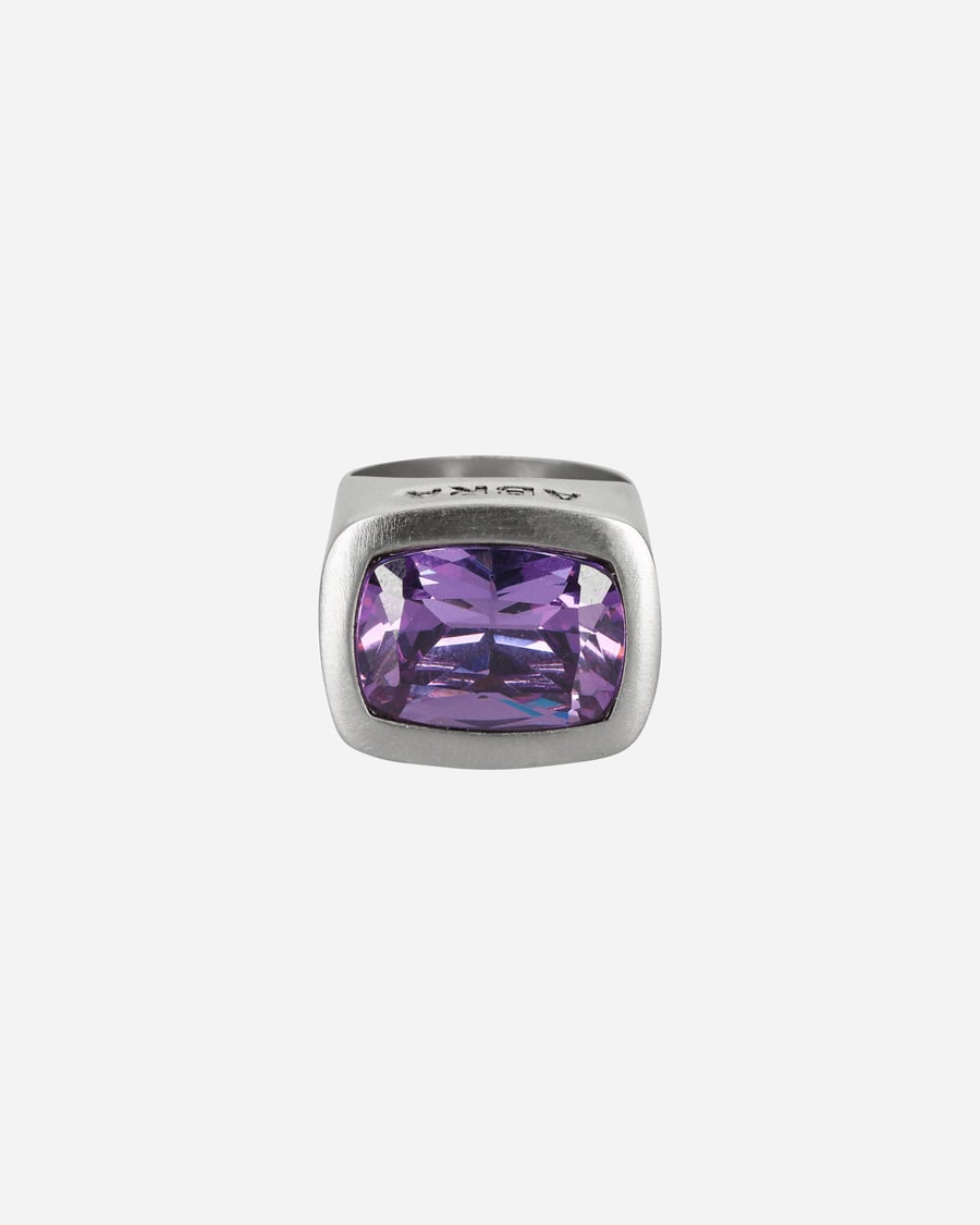 Abra Stone Ring Silver / Purple, view 2