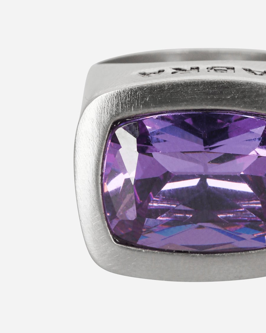Abra Stone Ring Silver / Purple, view 7