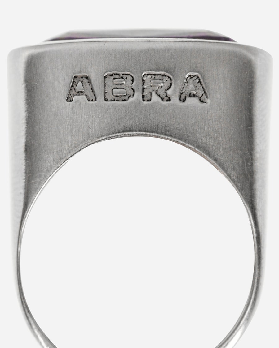 Abra Stone Ring Silver / Purple, view 8