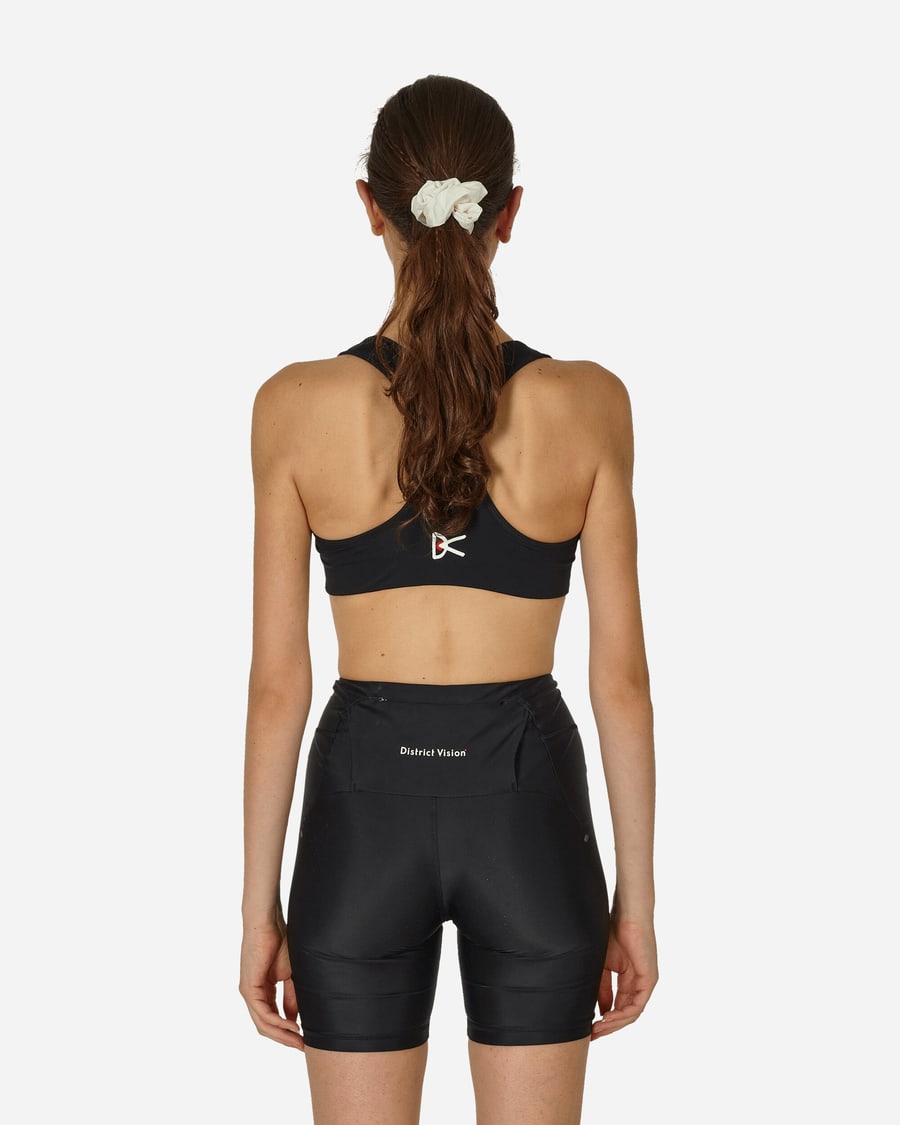 District Vision Twin Layer Medium Support Bra Black, view 3
