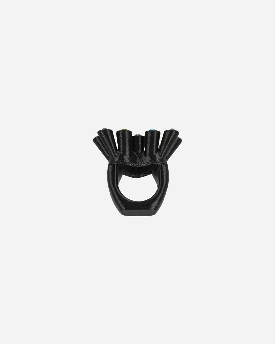 Roussey Single Luv Ring Black, view 4