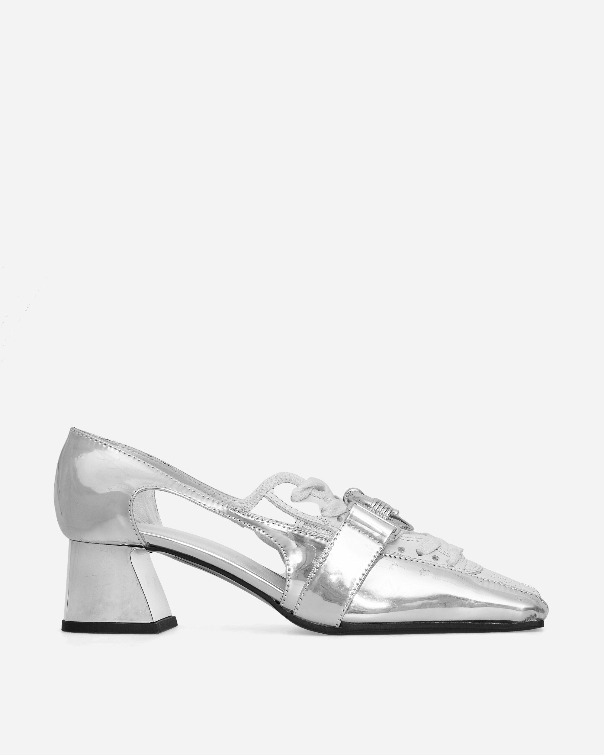 Ancuta Sarca Olga Loafers White / Chrome, view 2