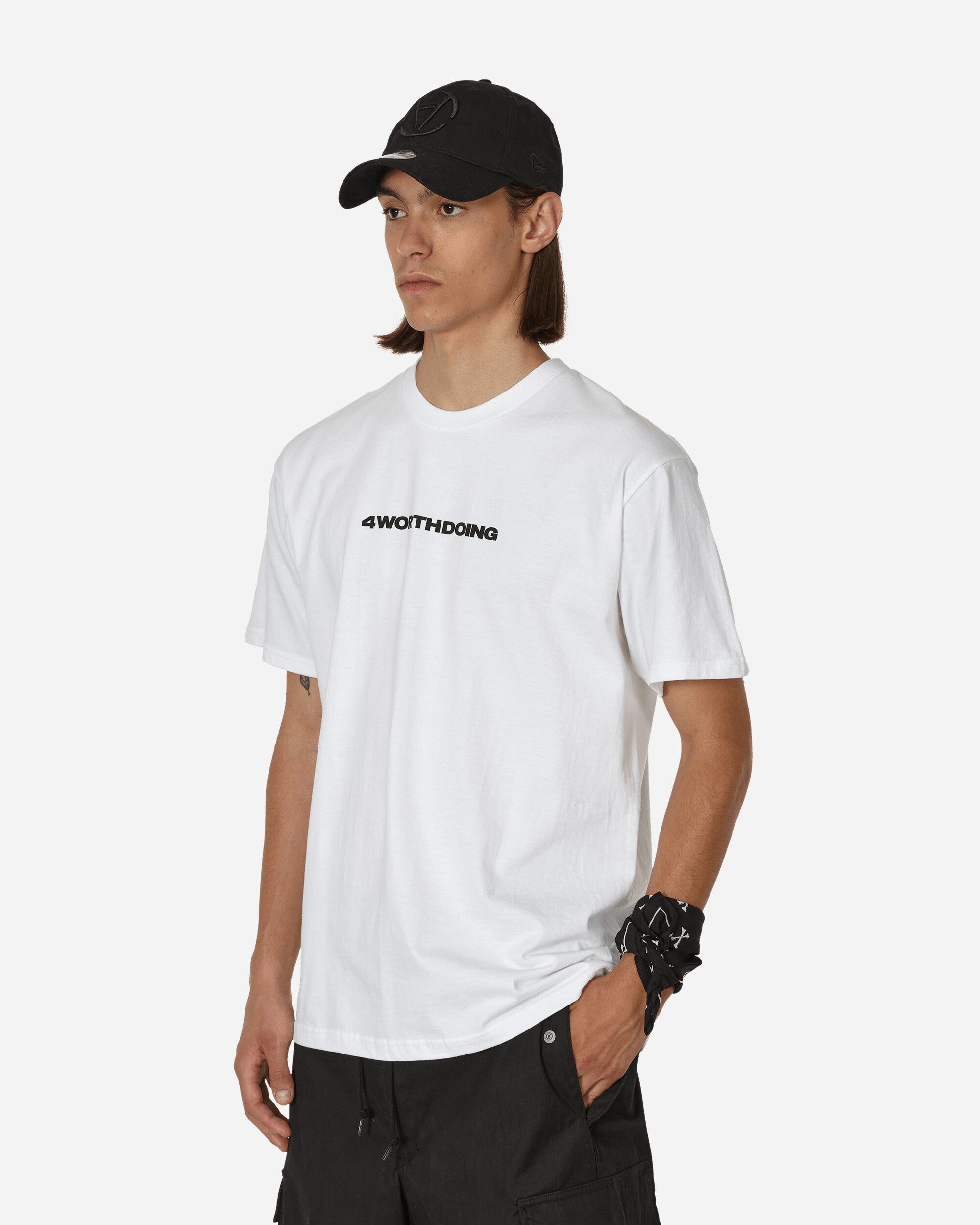 4 Worth Doing 4x2 T-Shirt White, view 2