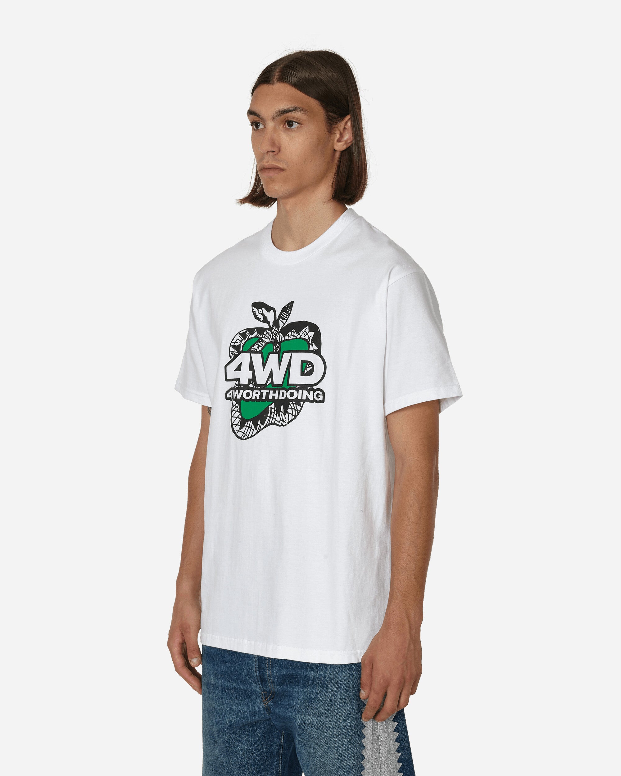 4 Worth Doing Snake City T-Shirt White, view 2
