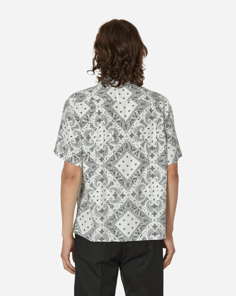 Sequel Open Collar Shirt White, view 3