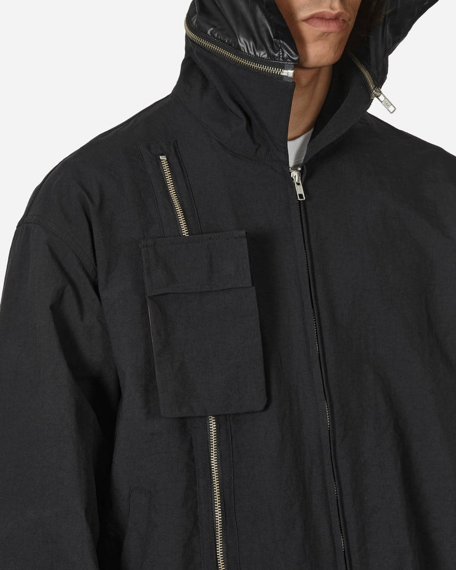 Phingerin Hood Cut Moving Jacket Black, view 5