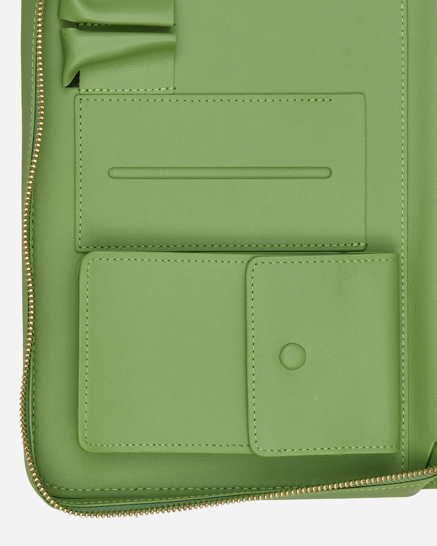 Mister Green Leather Ceremony Case Green, view 4