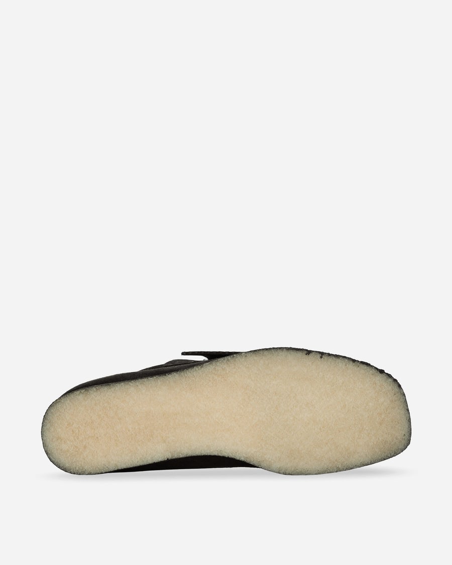 Clarks Slam Jam Wallabee Shoes Black, view 5