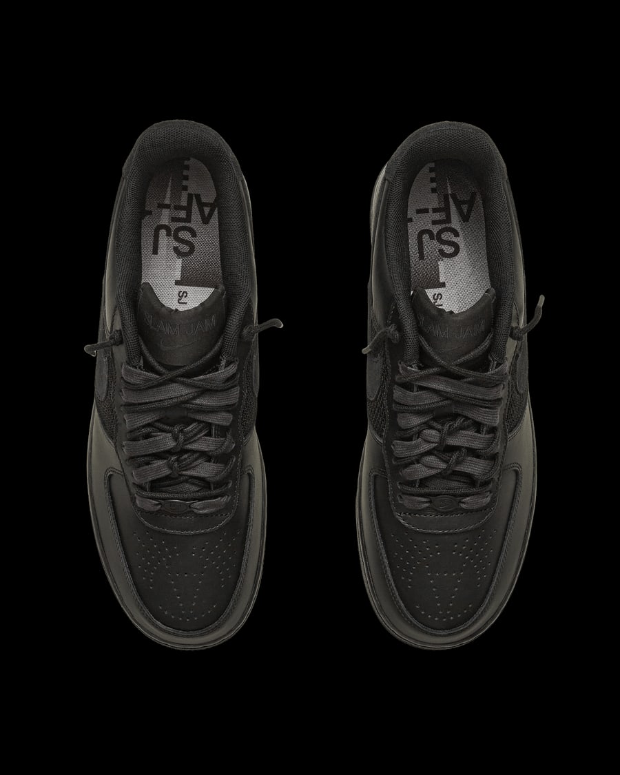 Nike Slam Jam Air Force 1 Sneakers Black, view 7
