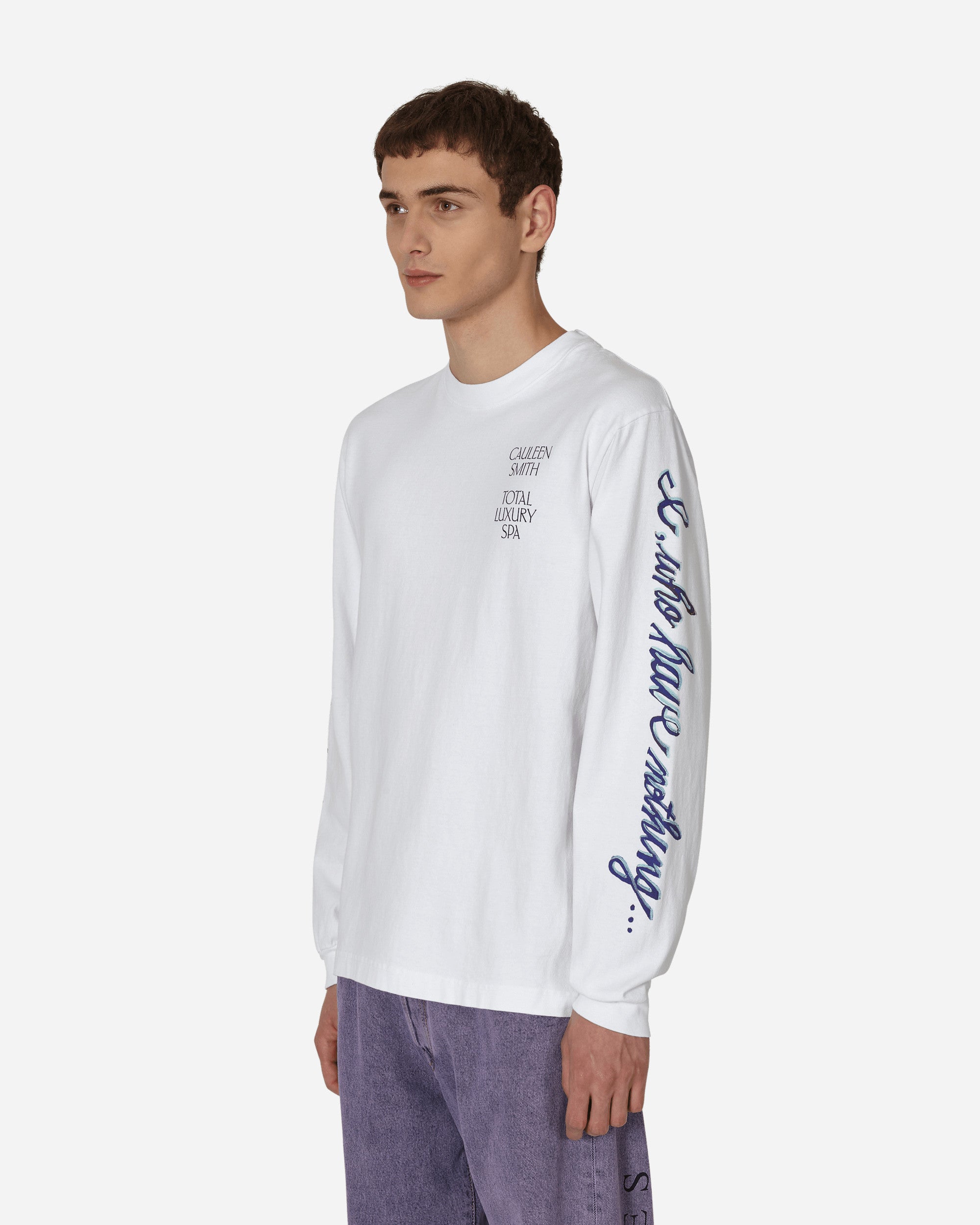 Total Luxury SPA Cauleen Smith I White Longsleeve T-Shirt White, view 2