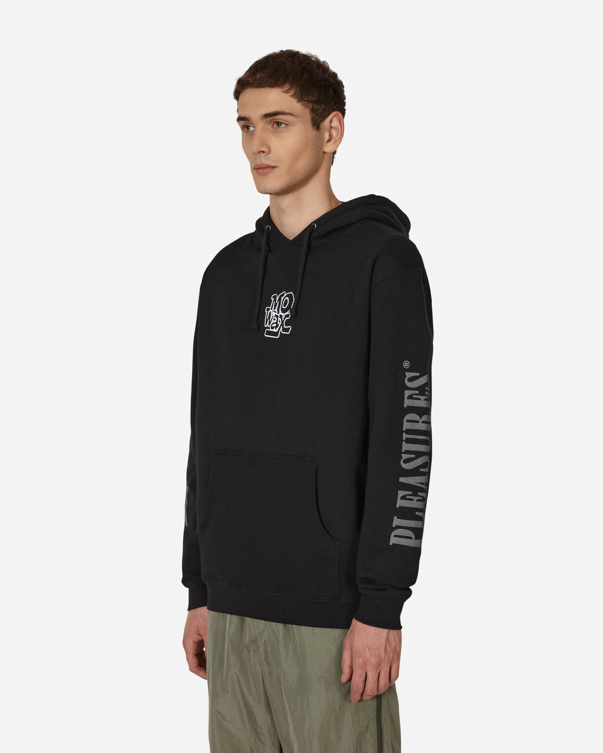 Pleasures Music Premium Hooded Sweatshirt Black, view 2